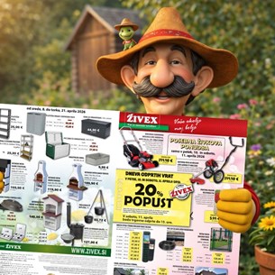 Živkova ograjena ponudba  od srede, 8. aprila do torka, 21. aprila 2026