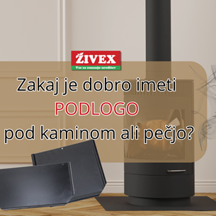 Zakaj je dobro imeti podlago pod kaminom ali pečjo?