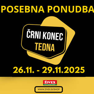 POSEBNA PONUDBA ZA ČRNI KONEC TEDNA